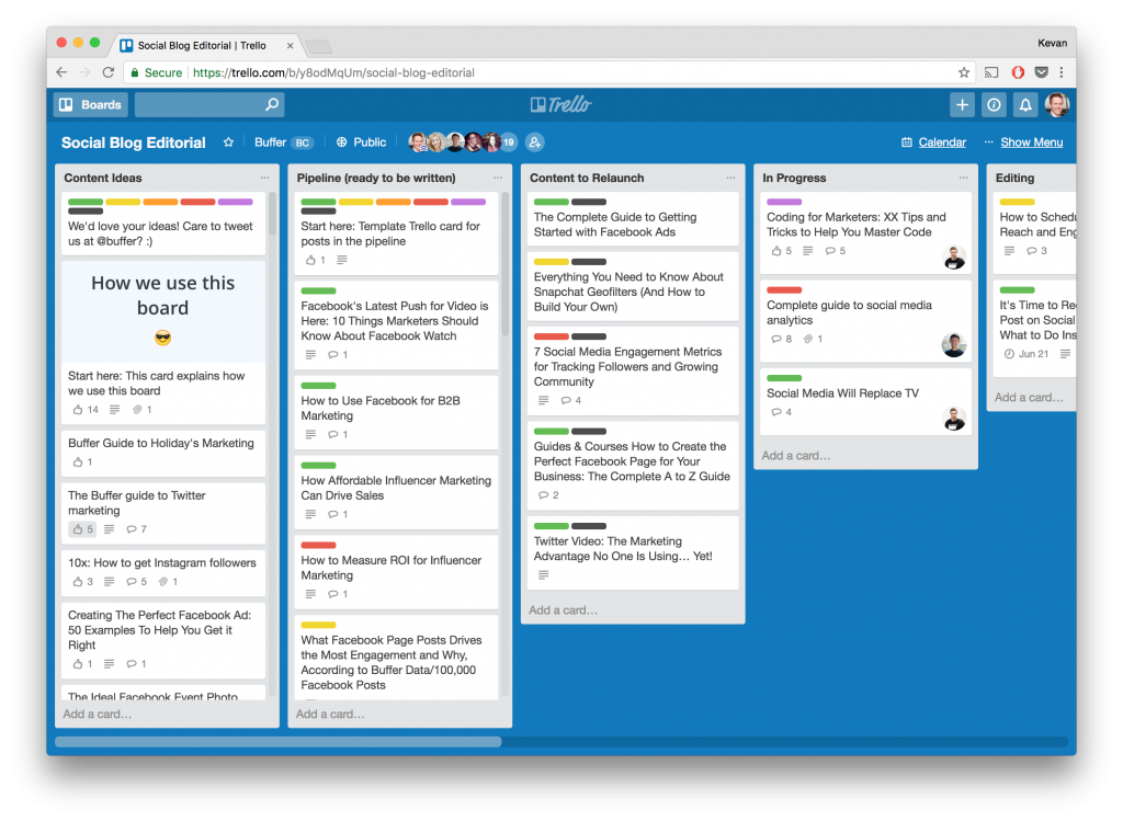 Content Calendar Planning 